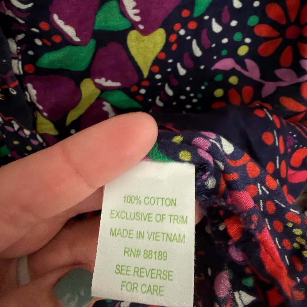 Lilly Pulitzer Multicolor Paisley Blouse - Picture 4 of 6